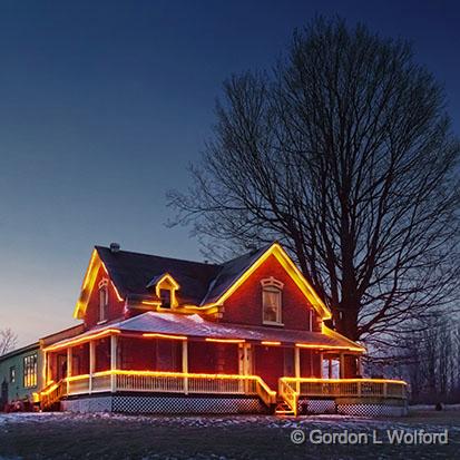 Holiday Lights_32014-6.jpg - Photographed at Kilmarnock, Ontario, Canada.